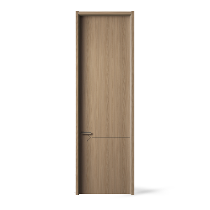 Puerta interior melamínica simple de lujo ligero