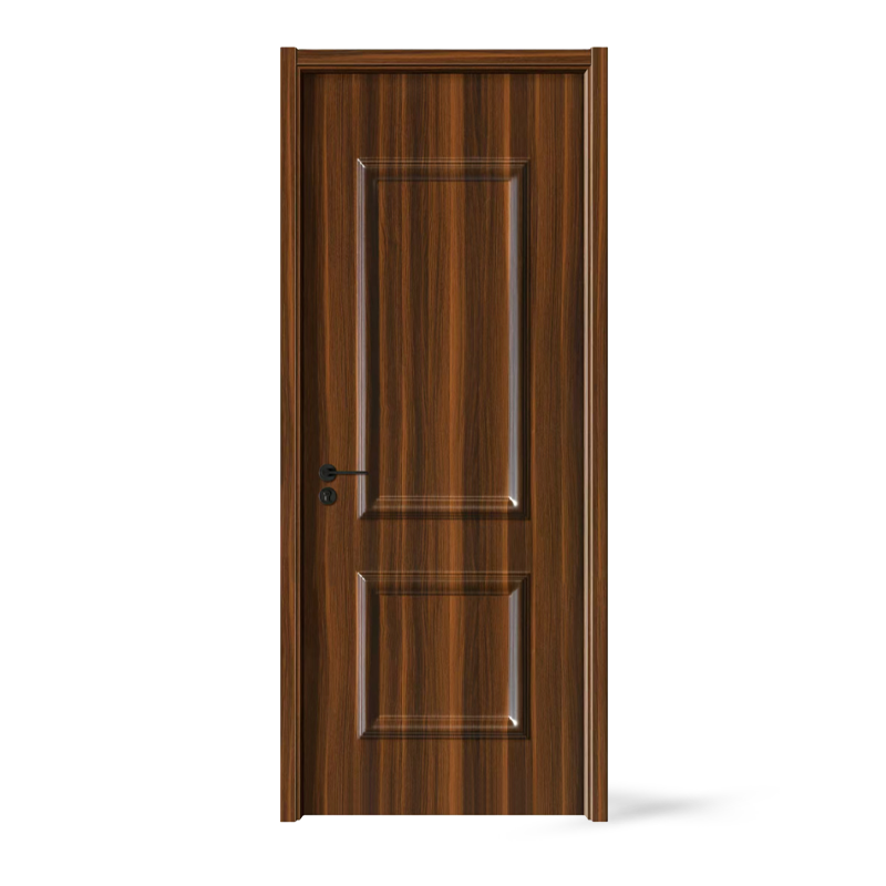 Puerta silenciosa de diseño invisible simple en madera compuesta maciza