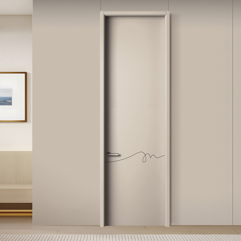 Puerta plana interior Star Gray a prueba de moho